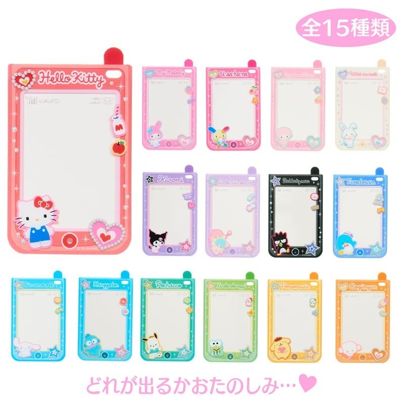 日本 Sanrio 經典手機款卡片套盲盒