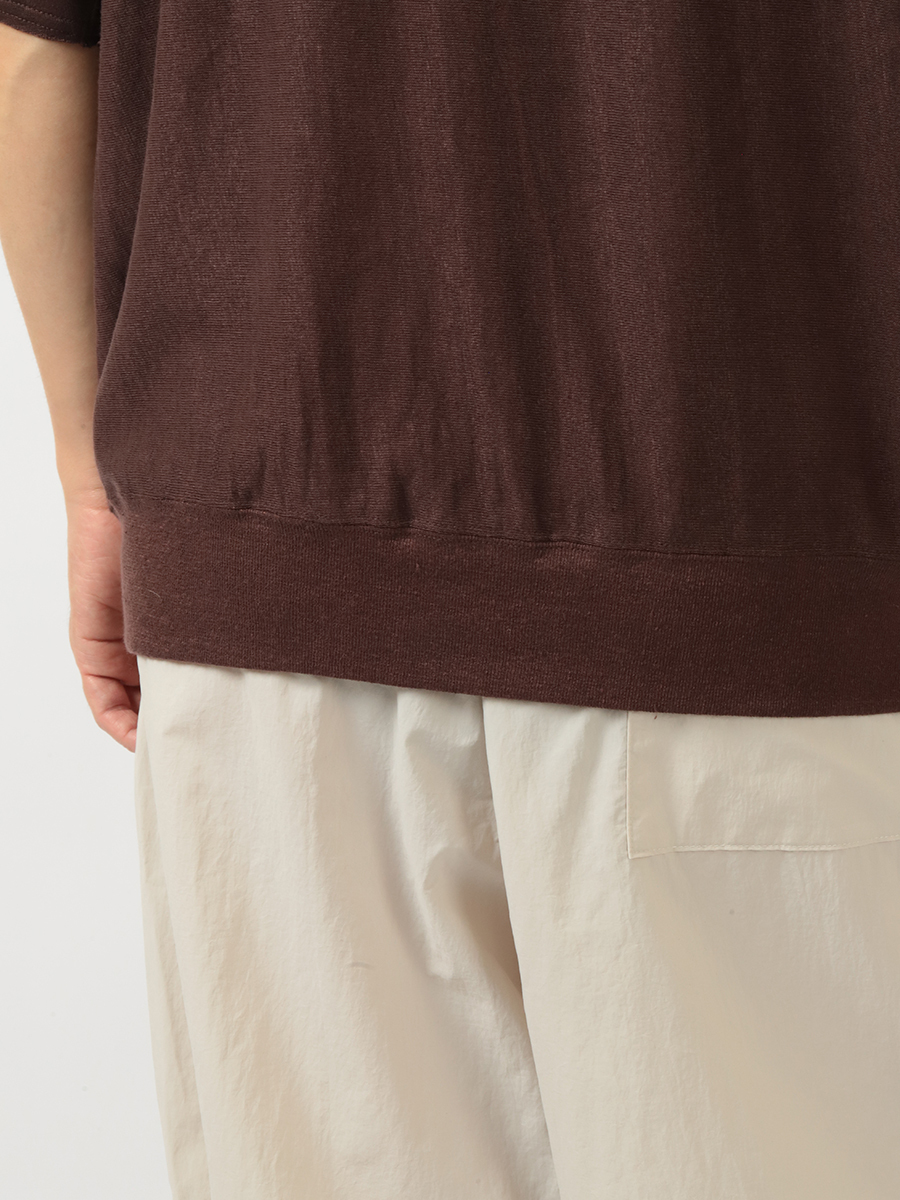 Batoner Belgian Linen Urake Crew Neck Sweatshirt