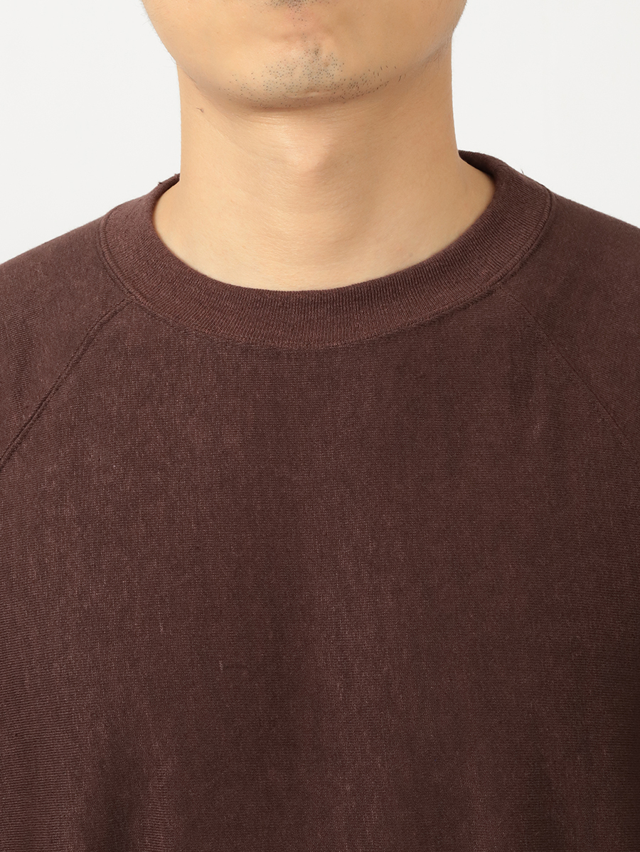 Batoner Belgian Linen Urake Crew Neck Sweatshirt