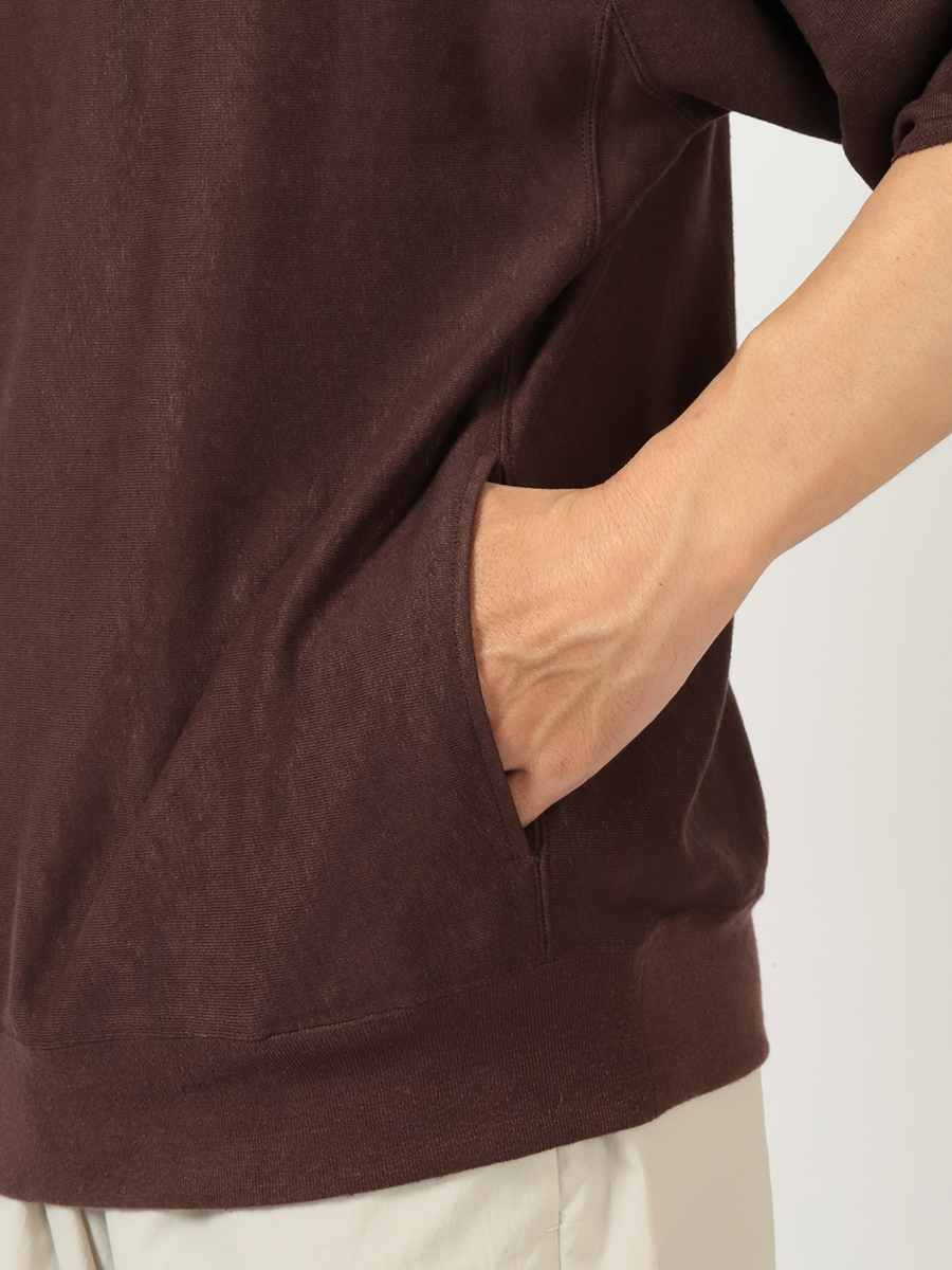 Batoner Belgian Linen Urake Crew Neck Sweatshirt