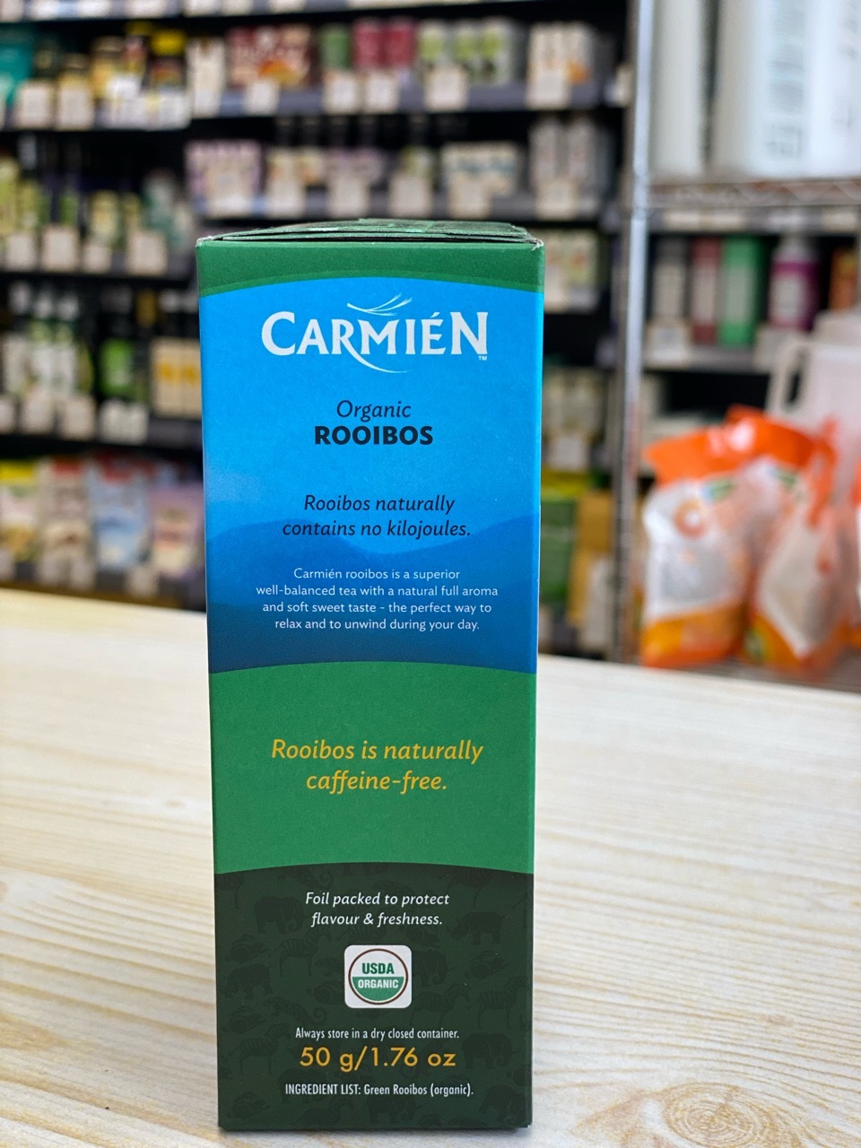 Carmien organic green rooibos tea (20 teabags) (best before 2027/9/8)