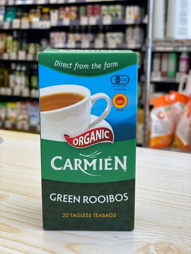 Carmien organic green rooibos tea (20 teabags) (best before 2027/9/8)