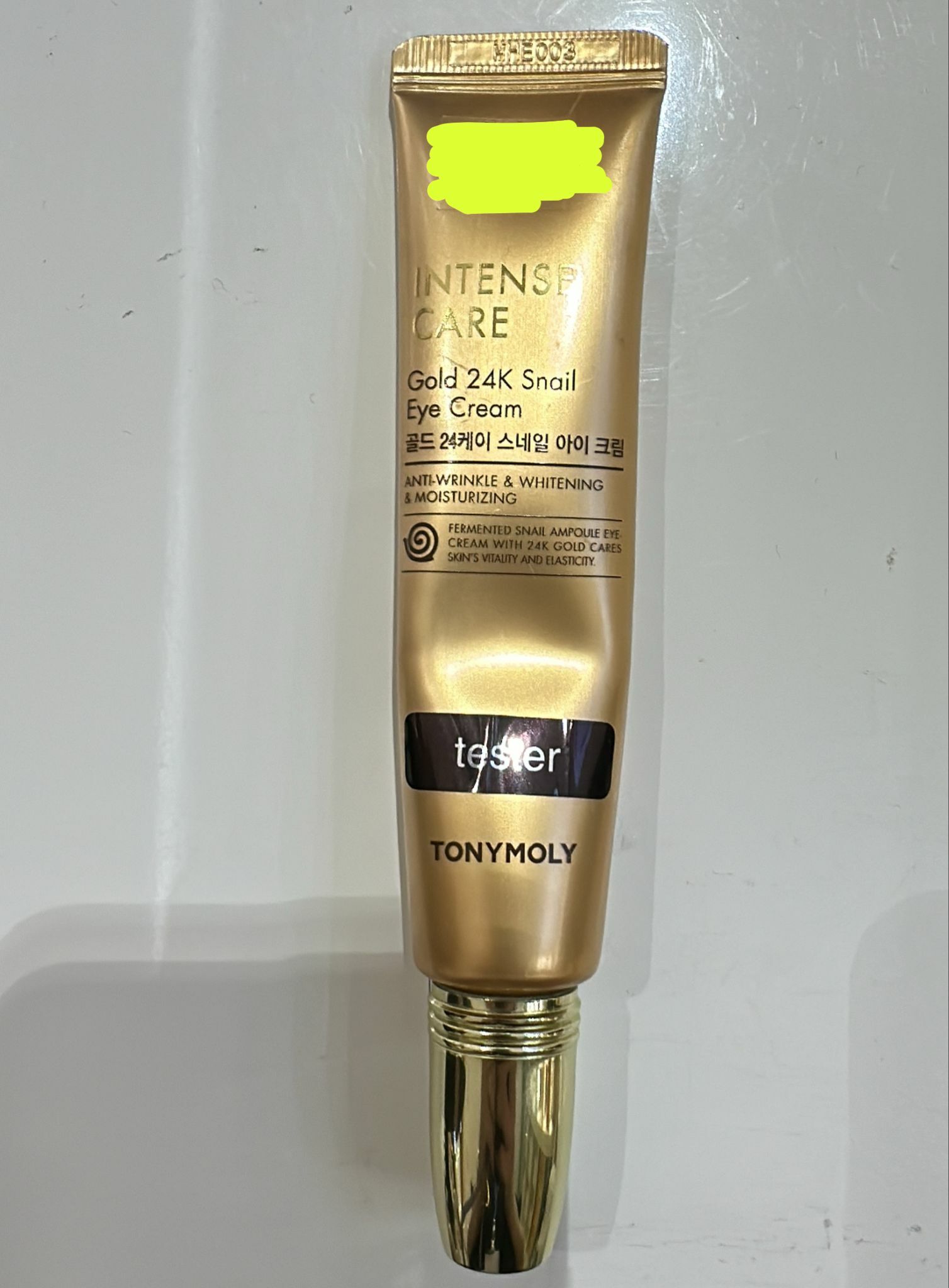 KE1113  Tony moly 蝸牛全效修護24K純金眼霜