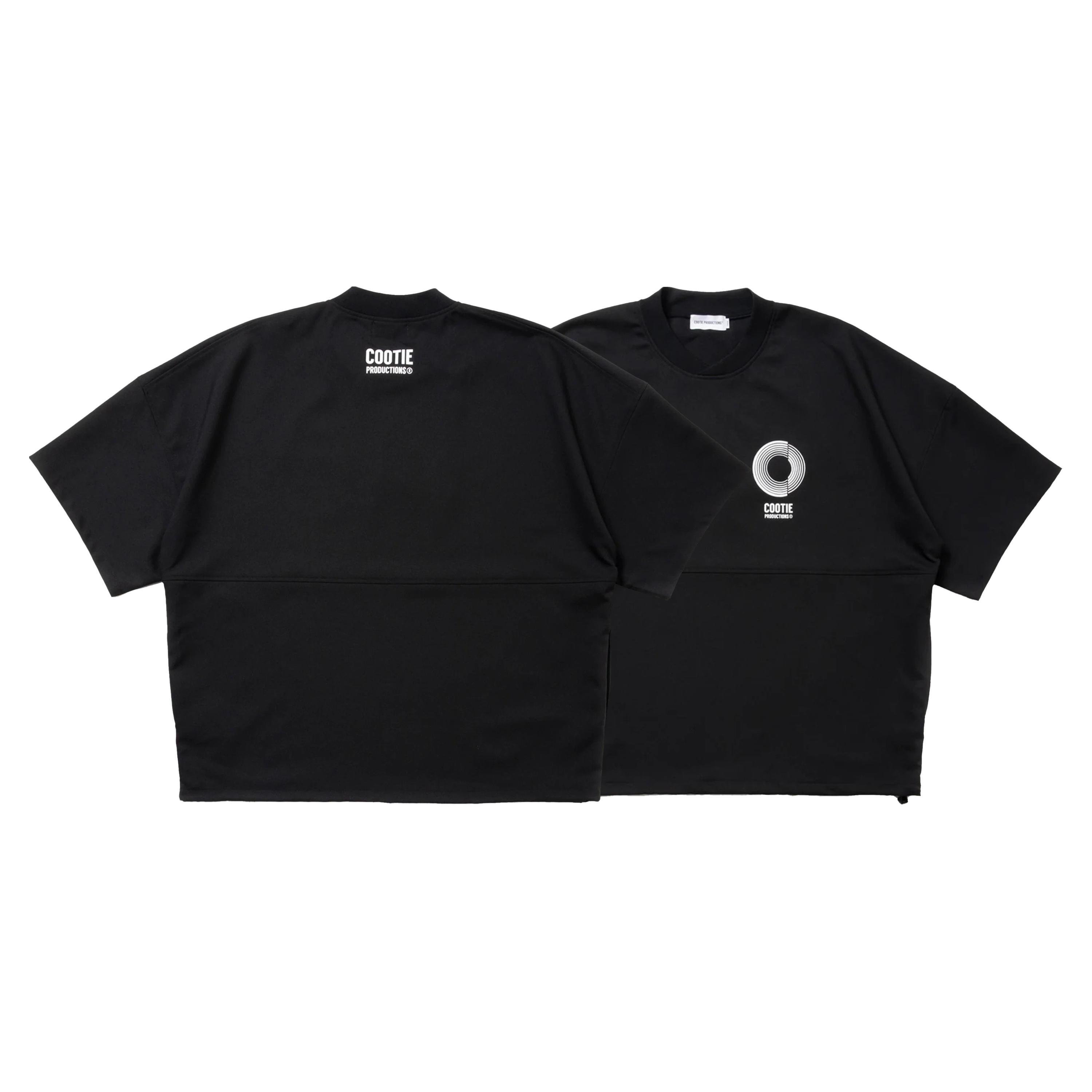 COOTIE PRODUCTIONS 25S/S Polyester Twill S/S Football T