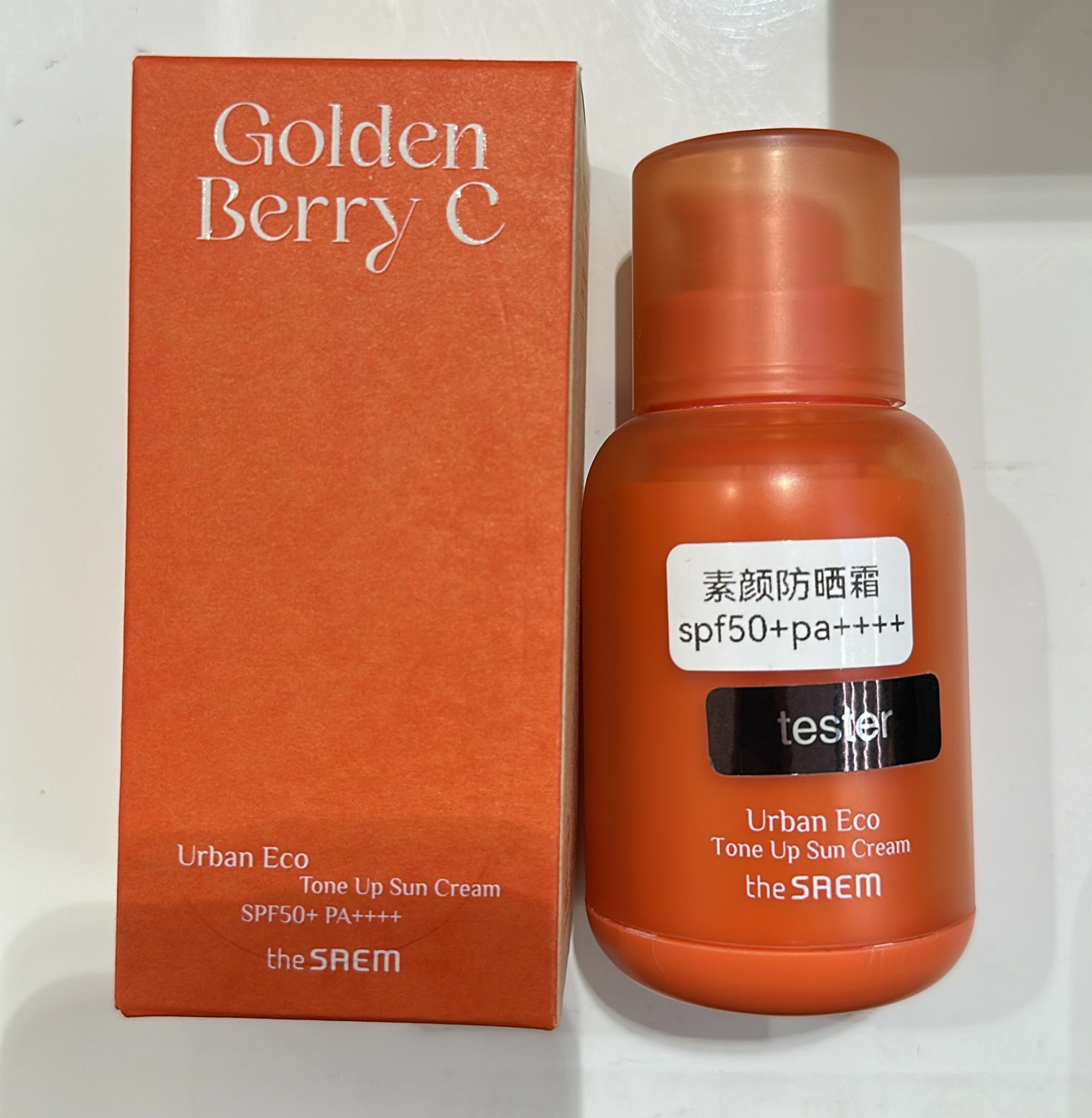 KE1126  Tony moly The saem 素顏防曬霜50 mL