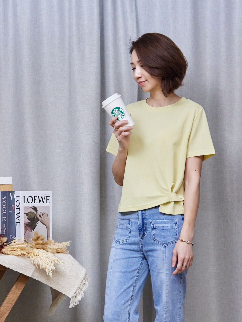 率性 X 修飾一次到位！輕鬆出門穿這件Tee