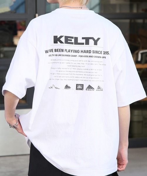 日牌 Kelty x Setup 7 別注 Vintage Back Print T-Shirt