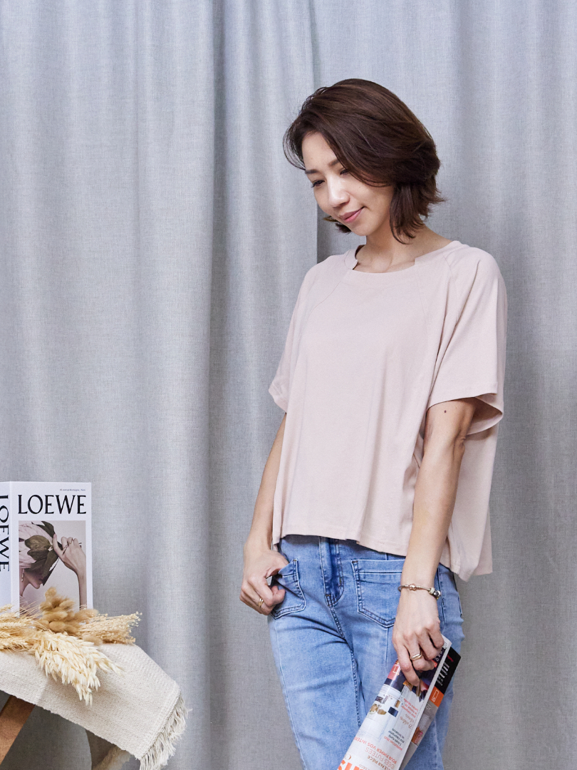 百搭不無聊！微造型領口T讓妳簡單有型