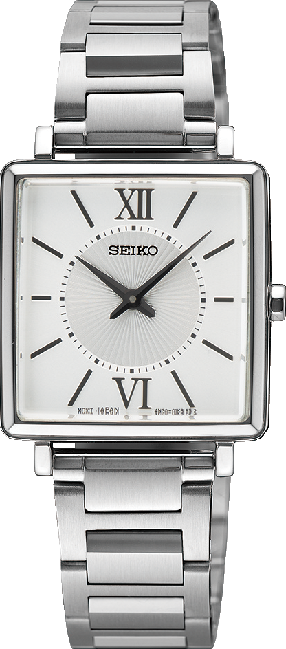 萬年鐘錶 - SEIKO  CS系列  經典優雅方形女錶  SWR111P1 / 4N30-00N0S 錶徑25.1MM