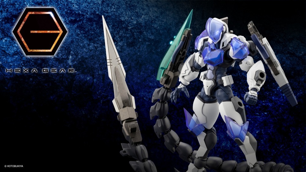 1/24 Hexa Gear 六角機牙 牙機將 擴展裝甲型 主教 Bishop 組裝模型(HG141)