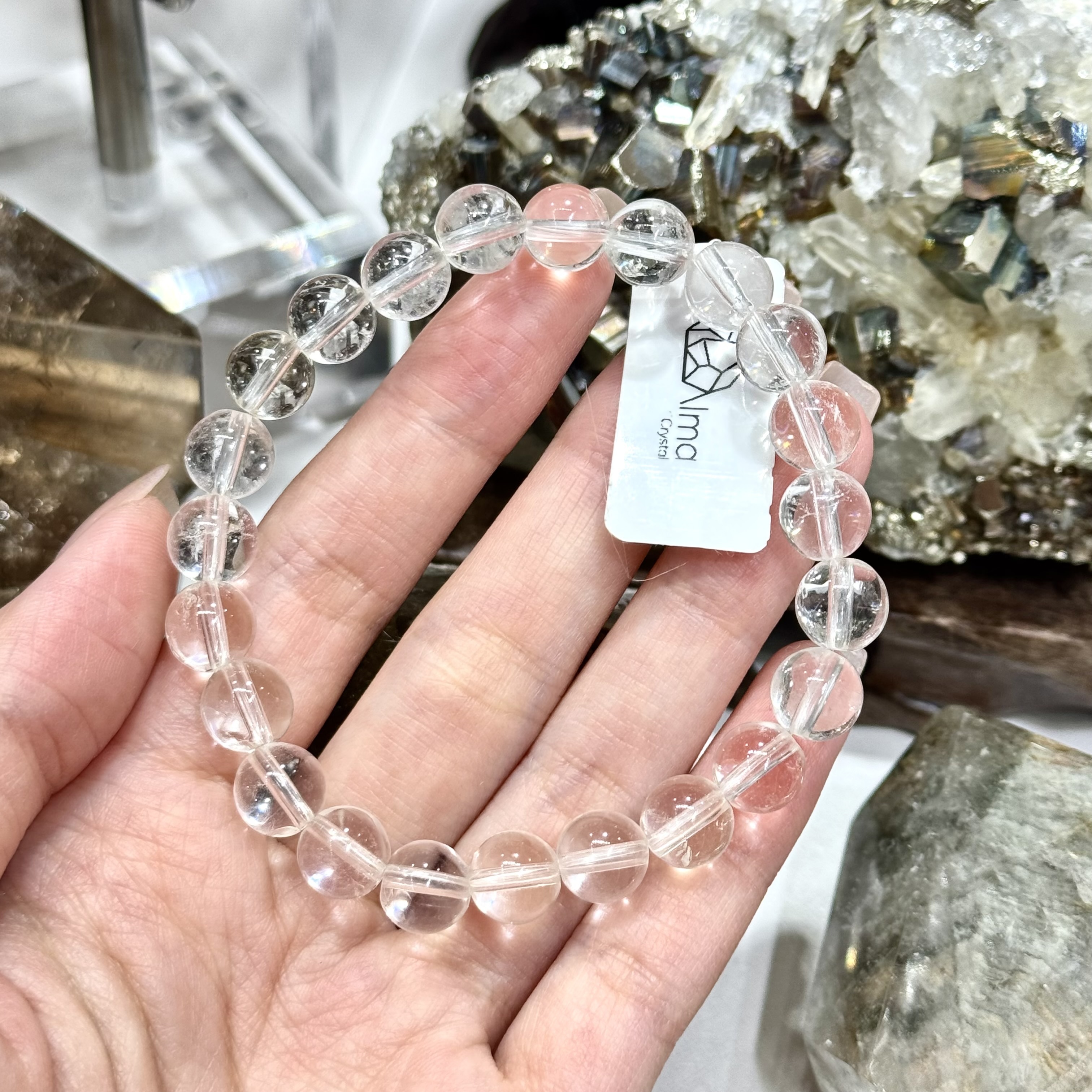 【淨化平復】白水晶 8mm (編號0408)