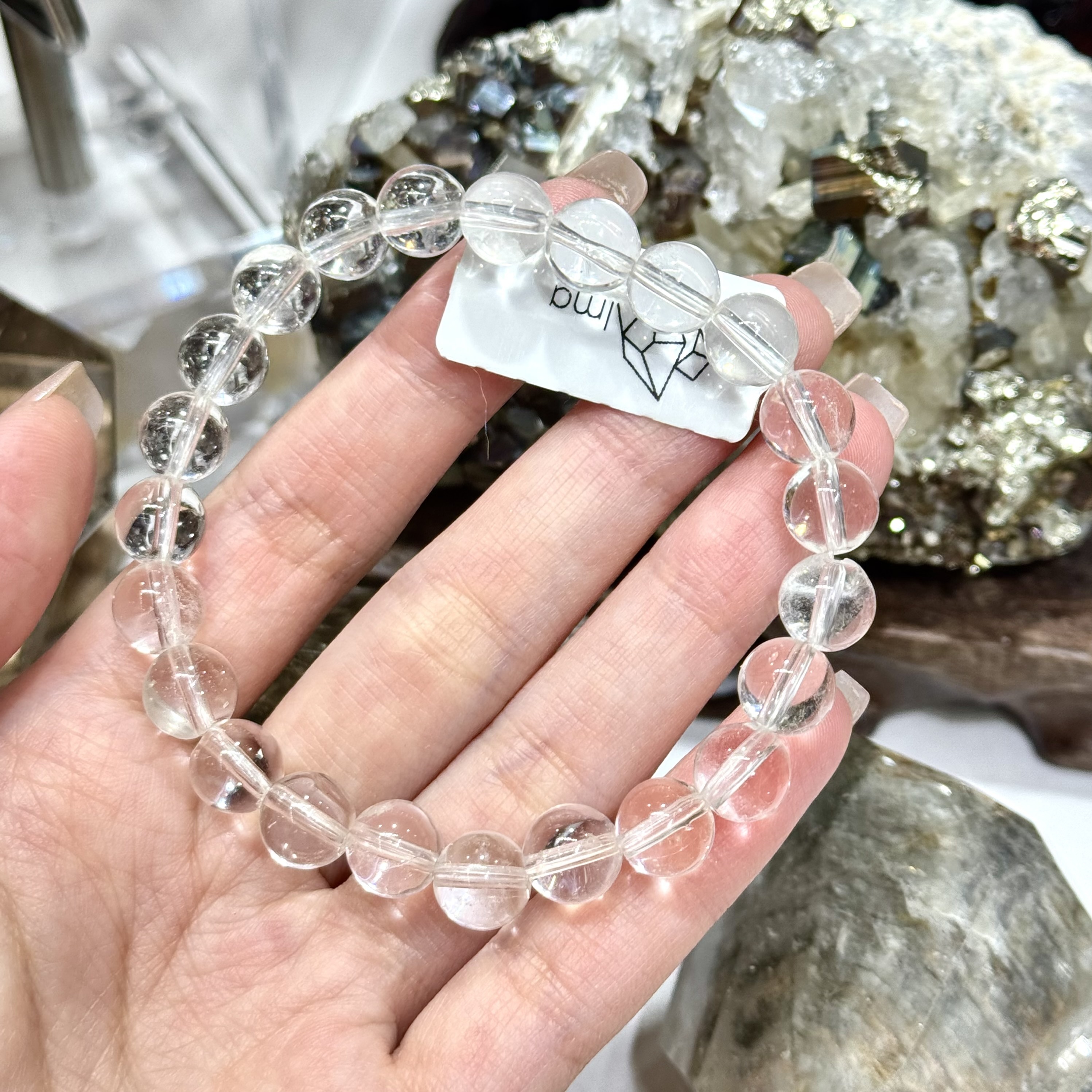 【淨化平復】白水晶 9mm (編號0409)