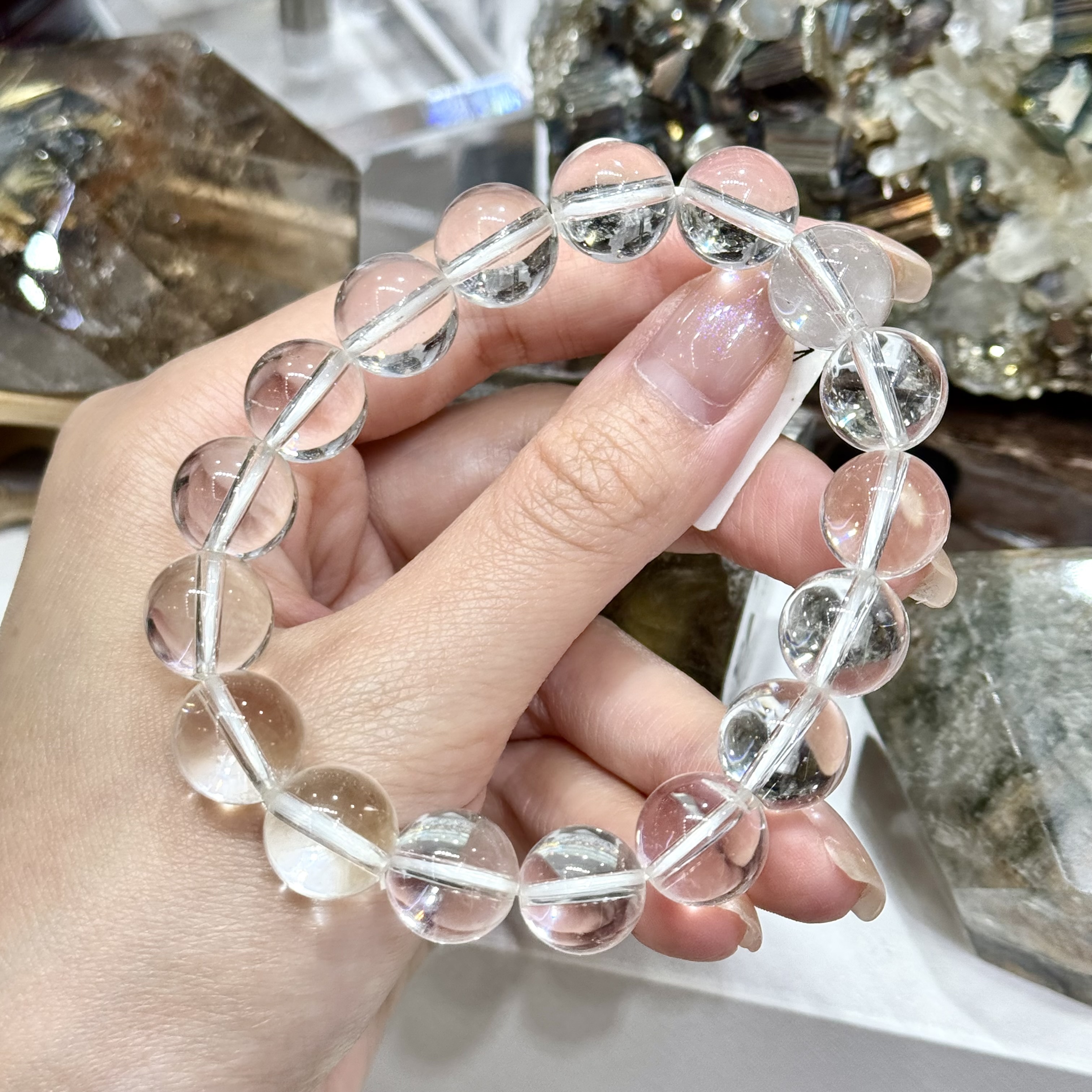 【淨化平復】白水晶 11mm (編號0411)