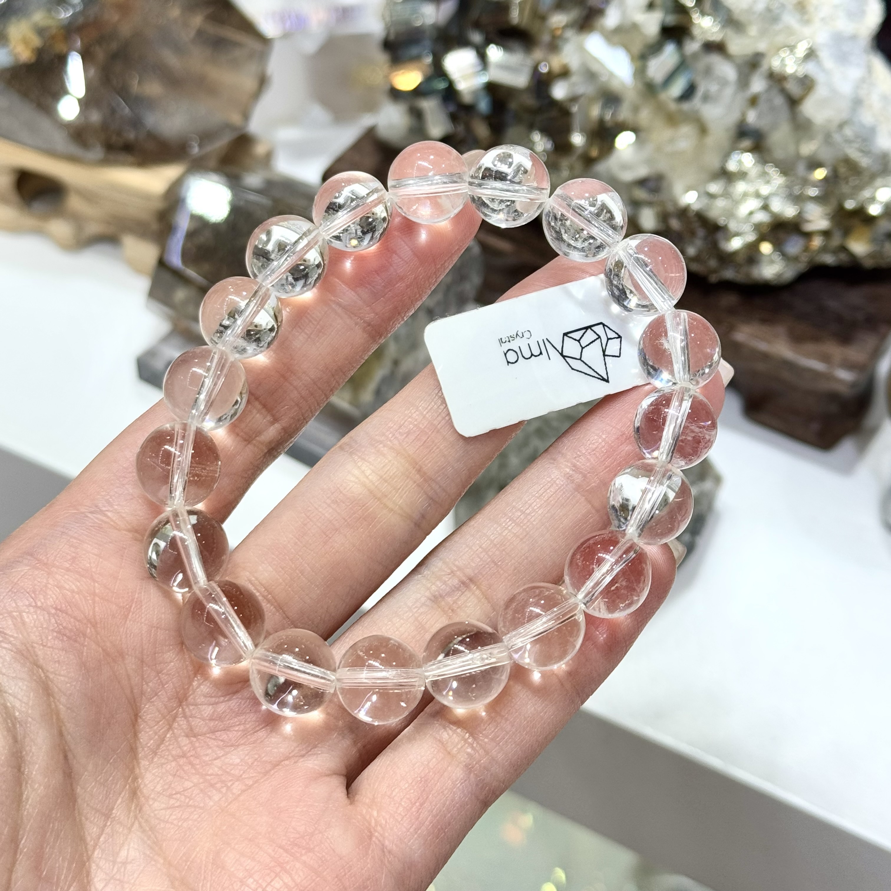 【淨化平復】白水晶 10mm (編號04012)