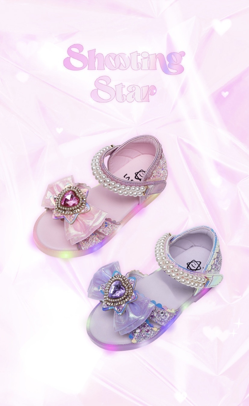 La Stella Shooting Star LED Princess Summer Sandals