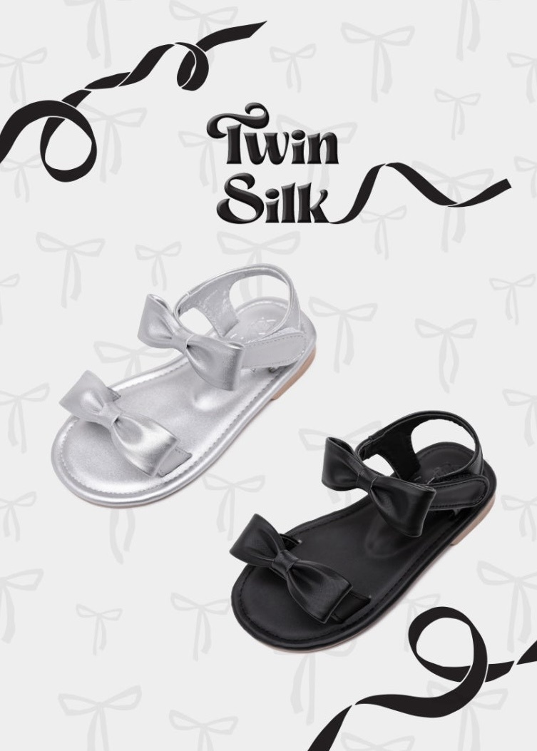 La Stella Twin Silk Sandals