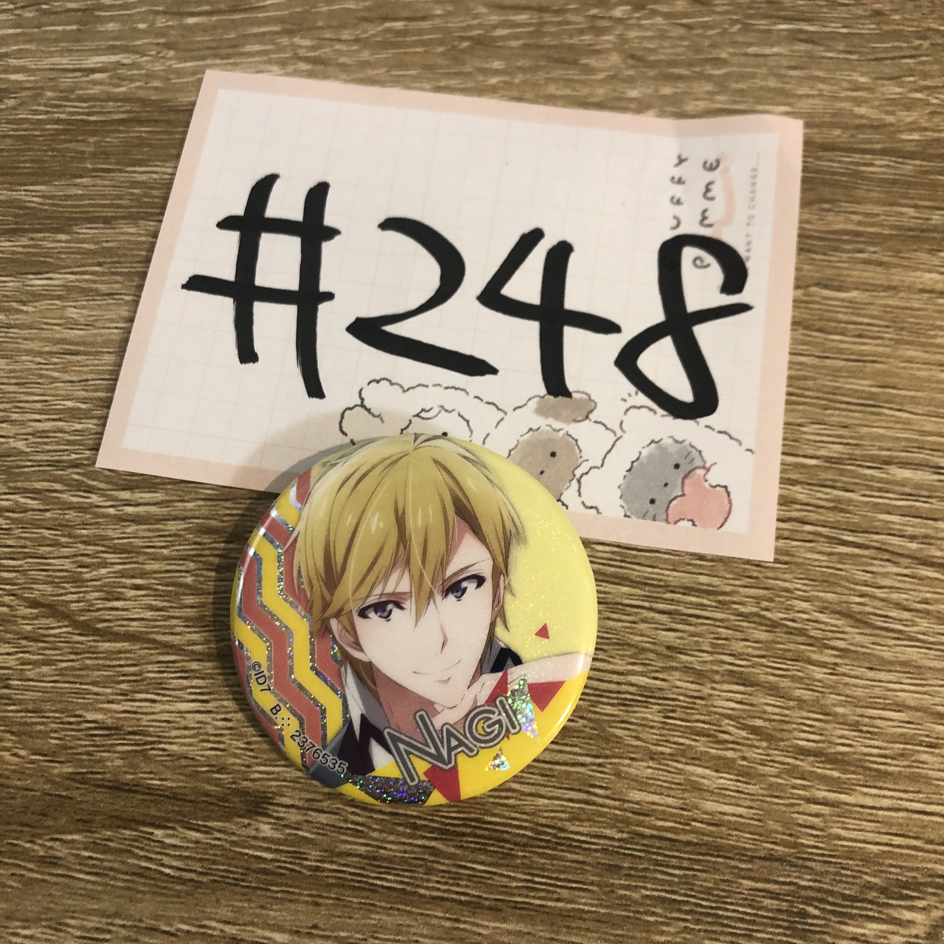I7  NAGI 襟章#248