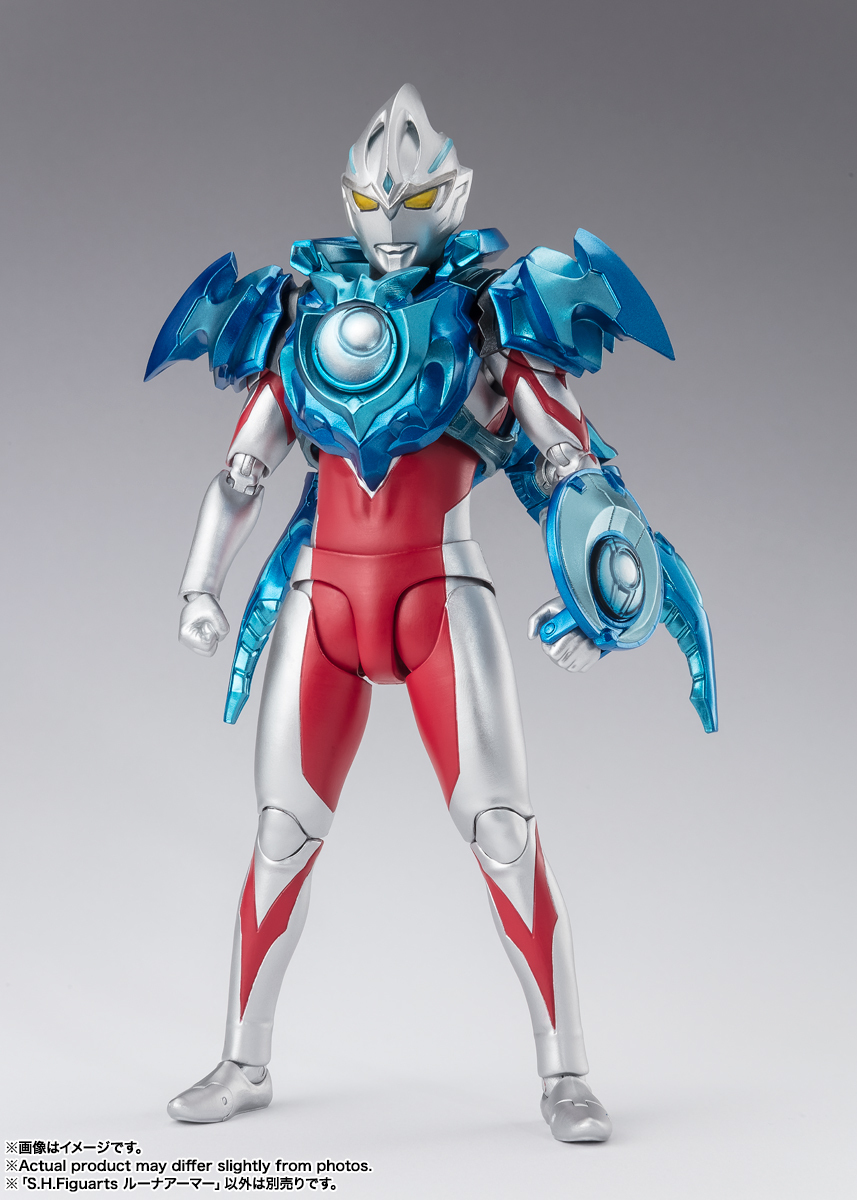 **盒殘特價** (行版) [SHF] 紅日裝甲+明月裝甲 (超人雅古專用裝備)