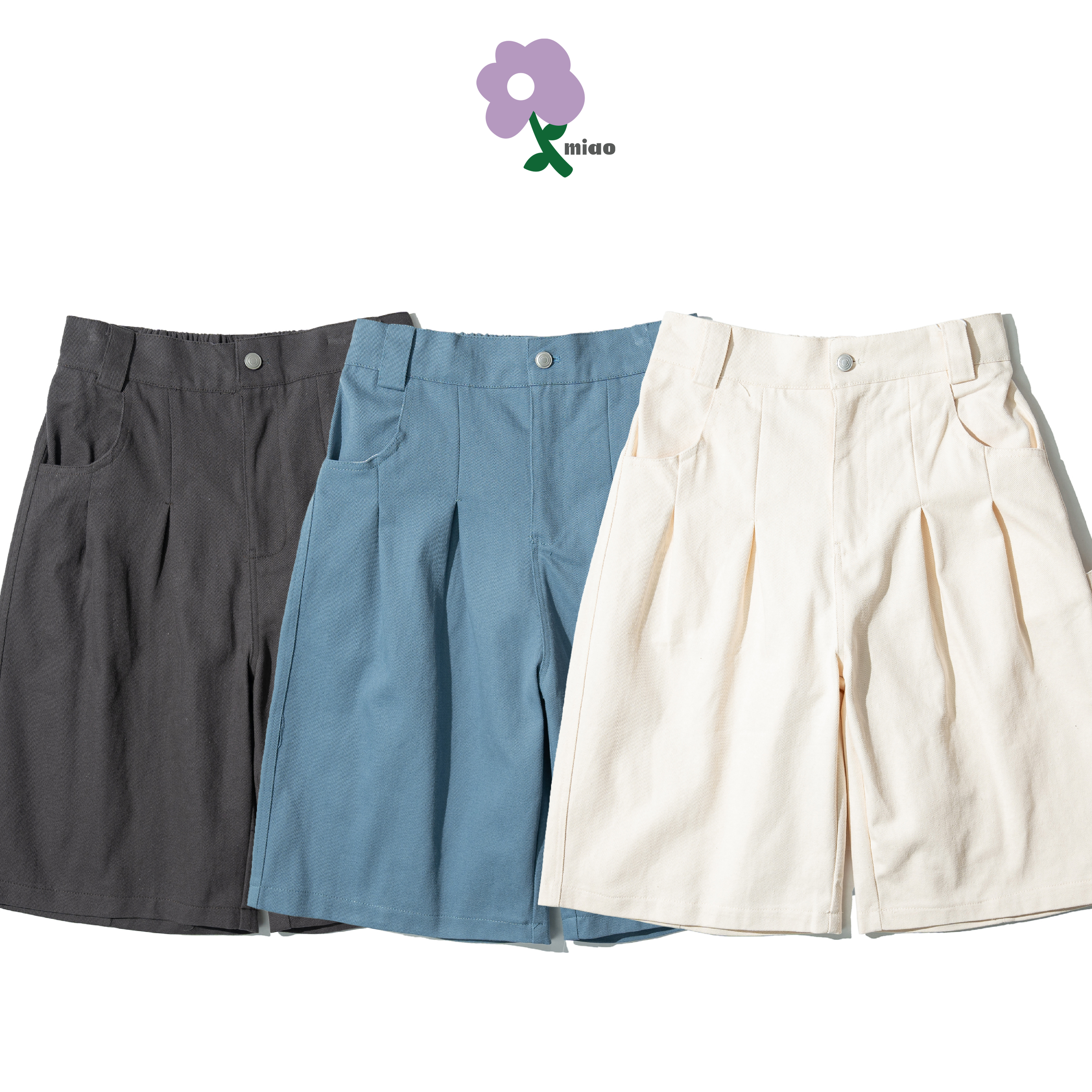 AGILITY MIAO Twill Painter Shorts 女裝 斜紋布 工作短褲 [M-AS8]