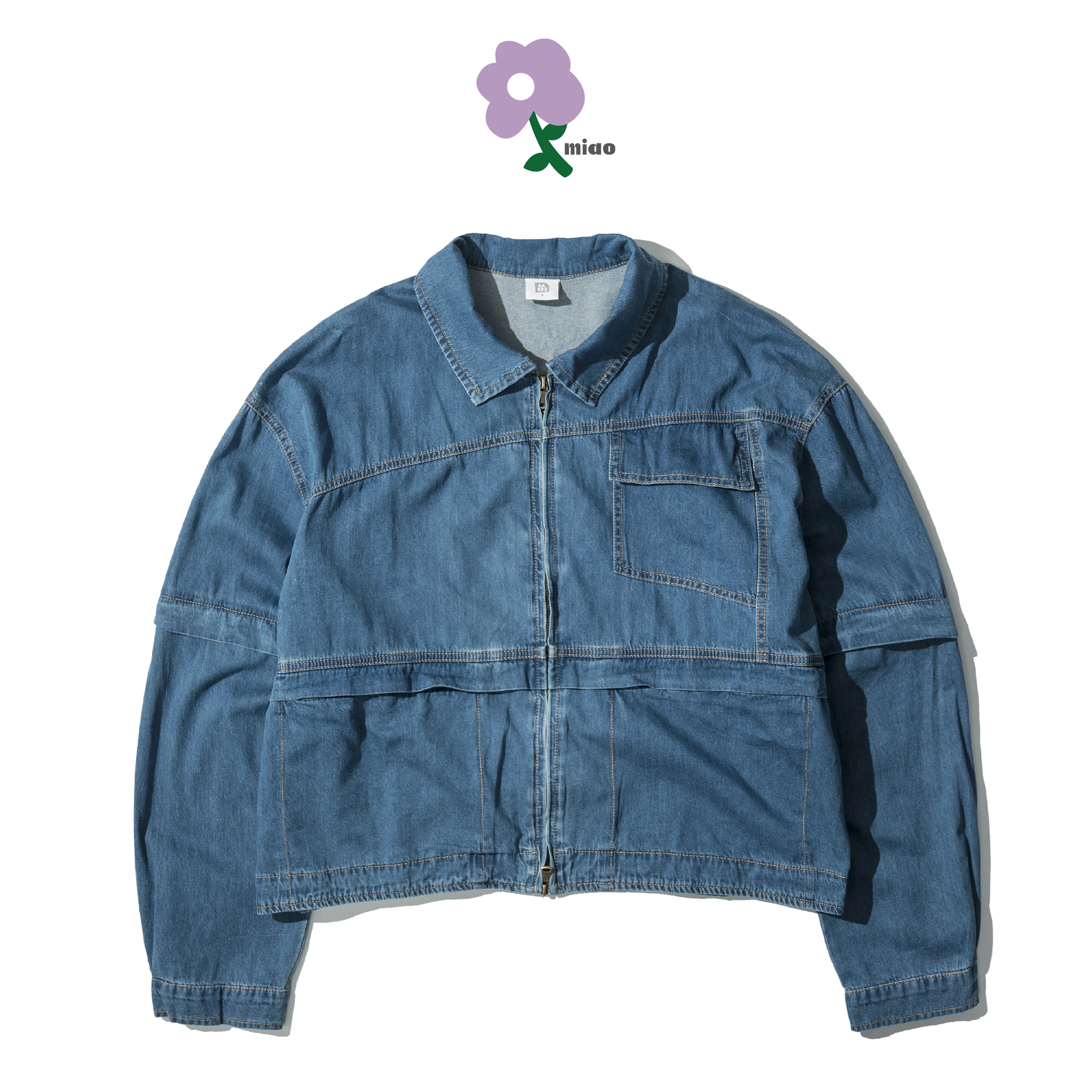 AGILITY MIAO Tencel Denim Jacket 女裝 可拆袖 天絲棉 牛仔外套 [I-DJ]