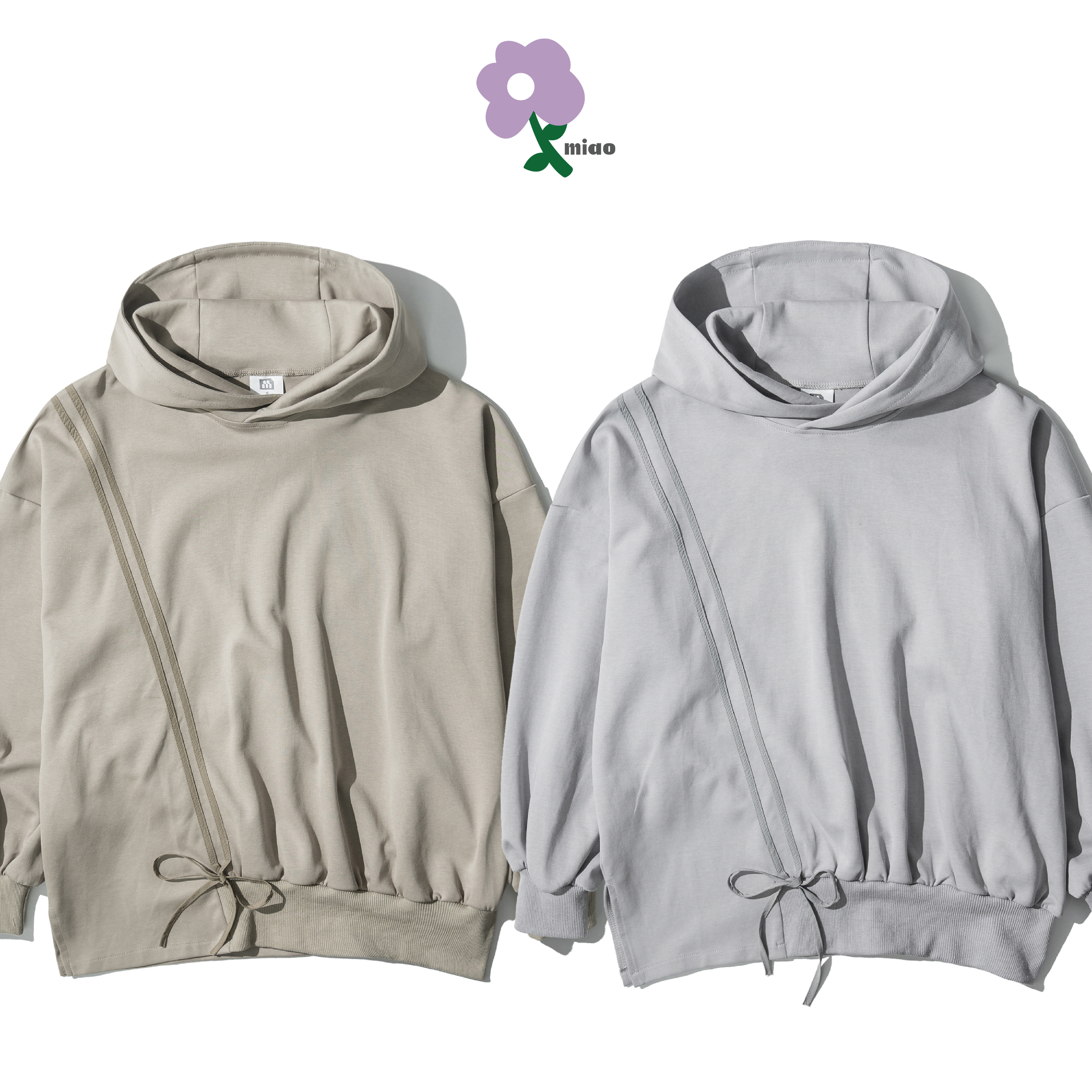 AGILITY MIAO Straps Hoodie 女裝 綁帶蝴蝶結 帽Tee [V02]