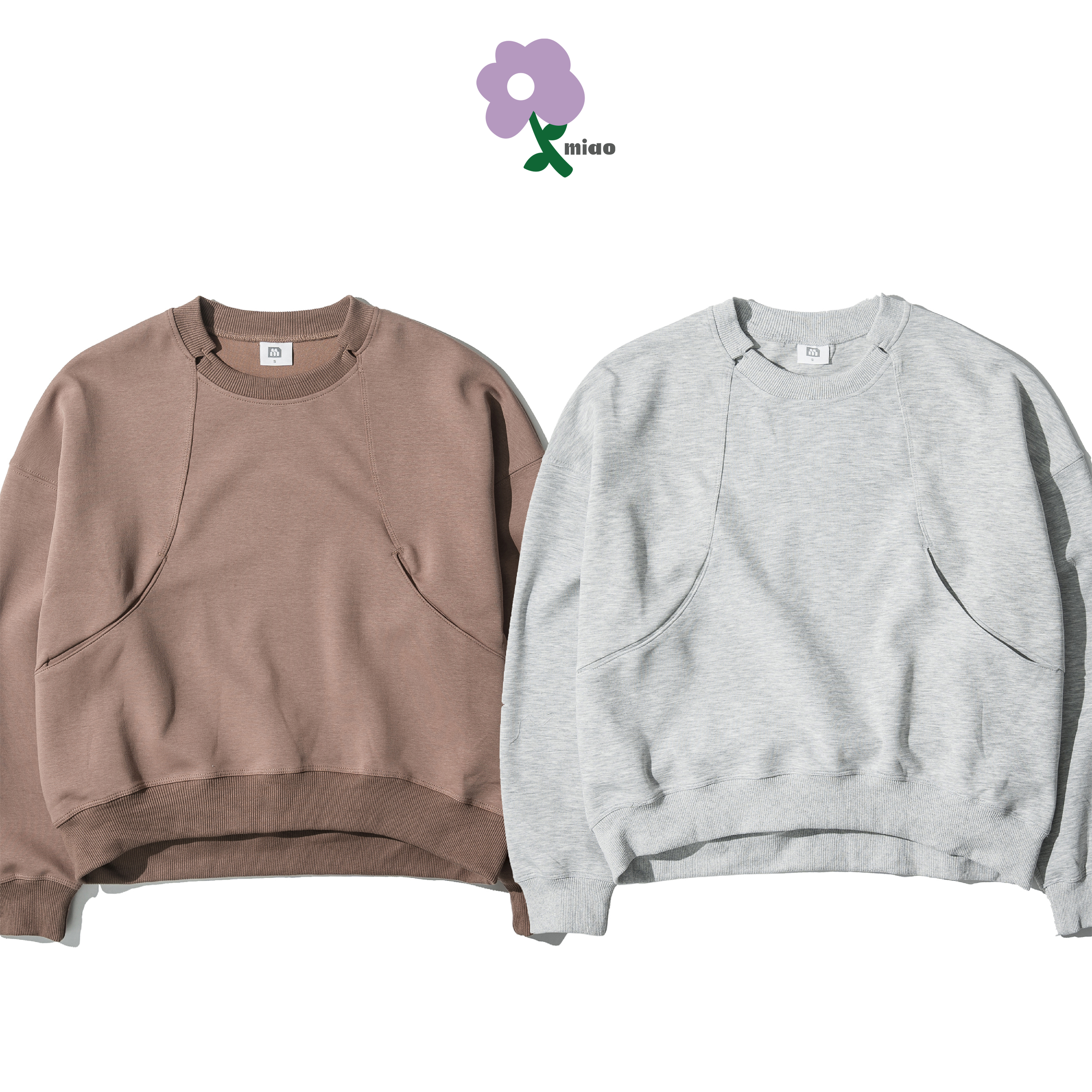 AGILITY MIAO Tailored Cropped Sweater 女裝 剪裁 短版 大學Tee [V01]