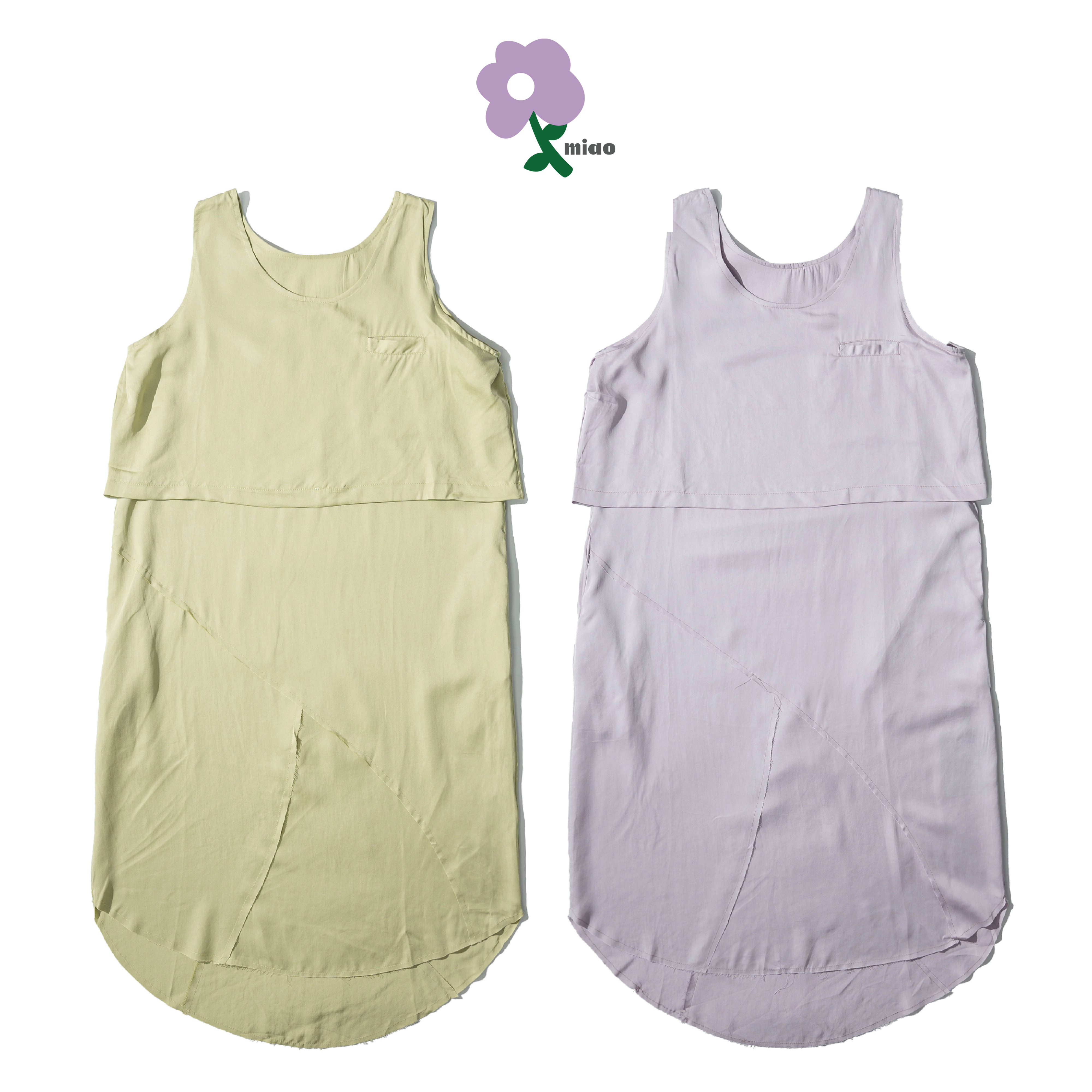 AGILITY MIAO Long Dress 女裝 壓紋 洋裝裙 [M-DR8]