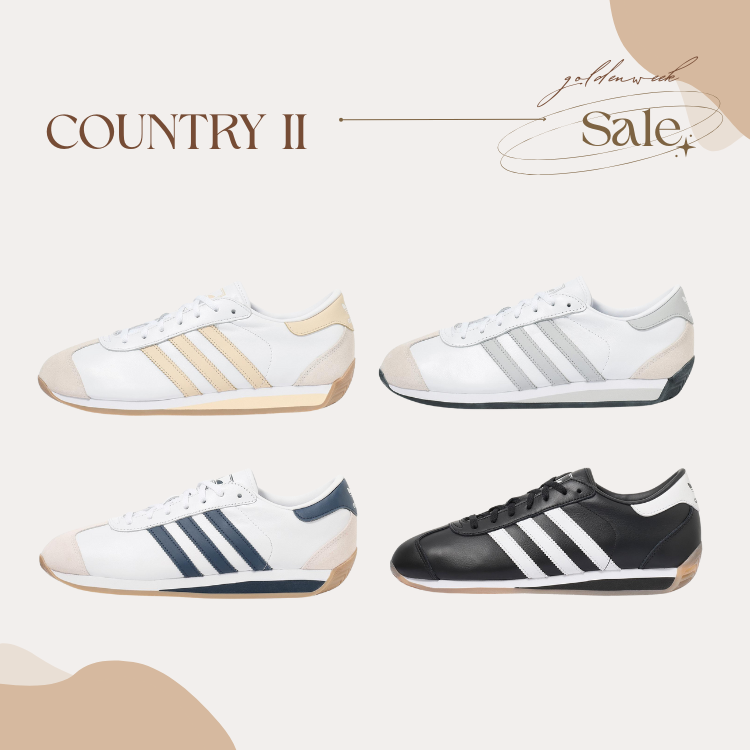 adidas COUNTRY II 4色