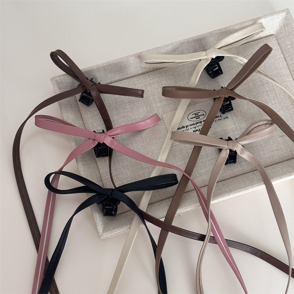 《5942》飄帶蝴蝶結小抓夾