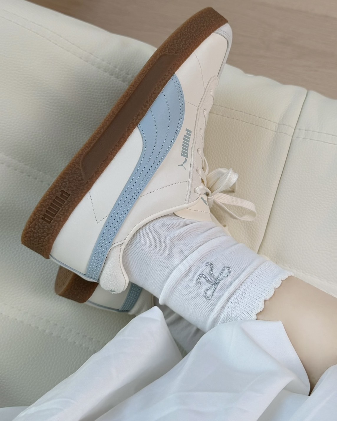 <超殺特價🧊>PUMA CLUB 焦糖底 板鞋 海鹽奶蓋