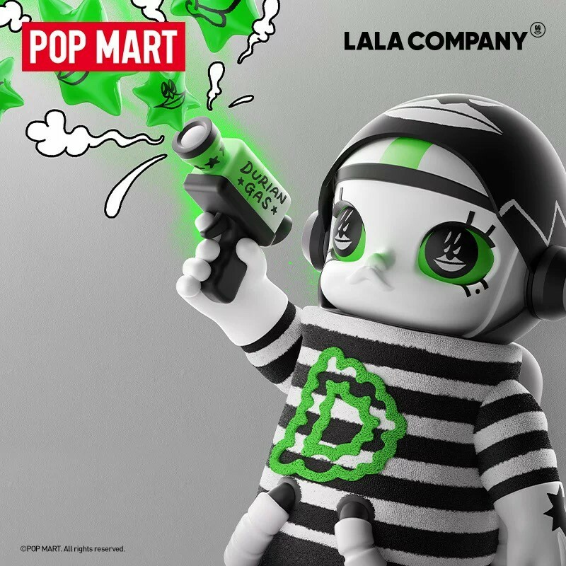 泡泡瑪特 MEGA SPACE MOLLY 400% LALA COMPANY 榴蓮人