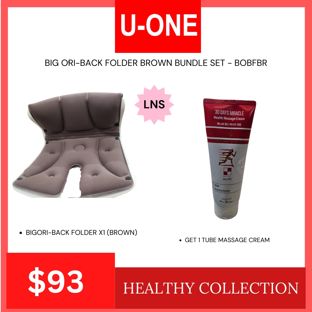 BIG ORI-BACK FOLDER BROWN BUNDLE SET - BOBFBR