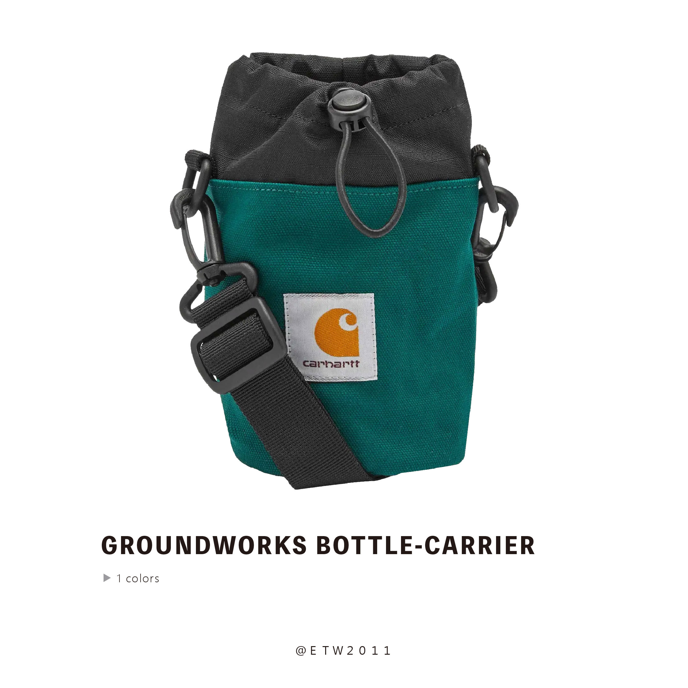 ☆ETW☆【EASY TO WEAR】CARHARTT WIP Groundworks Bottle-Carrier 水壺 卡哈