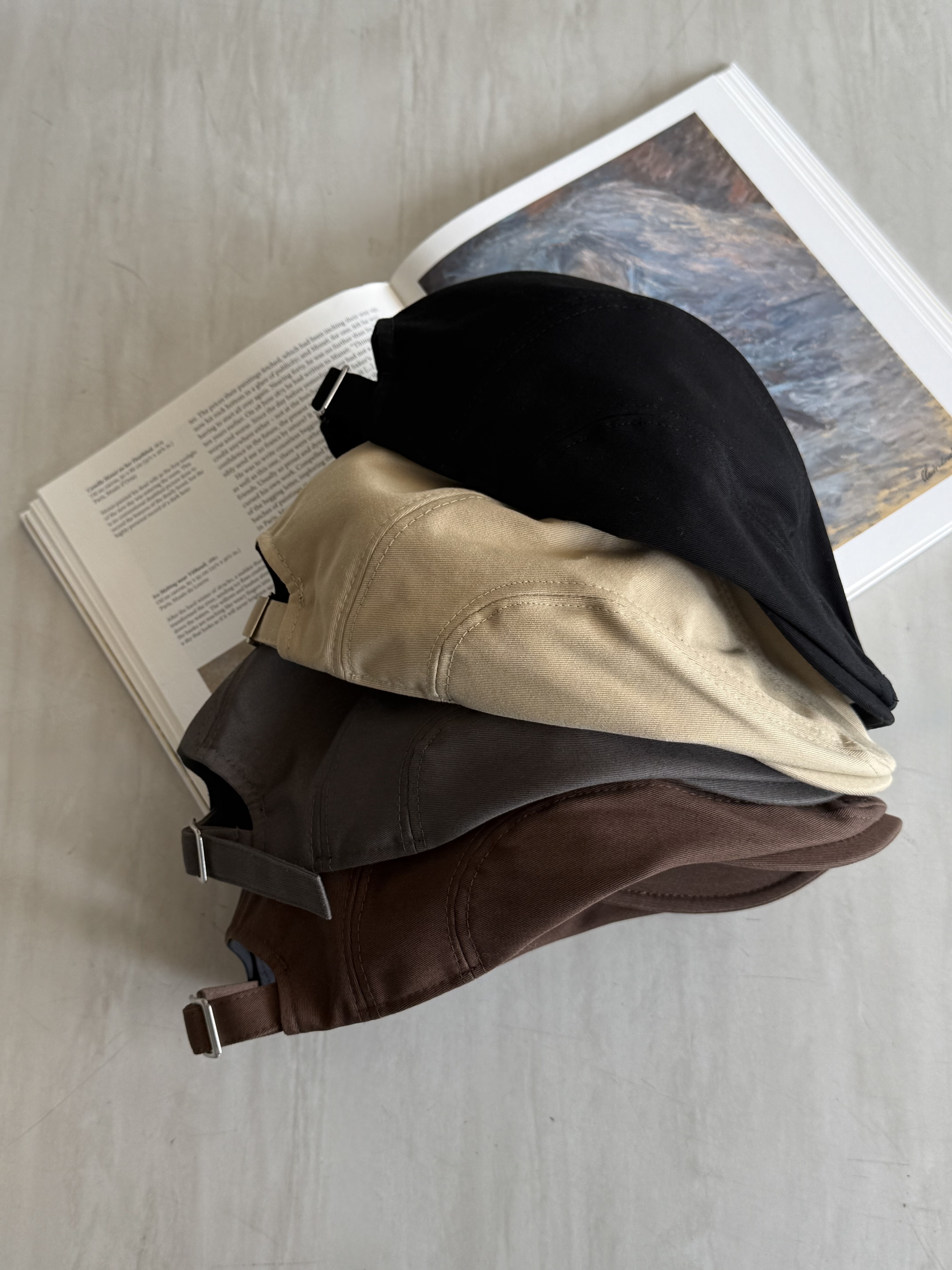 正韓 巴黎鐵塔浪漫畫家帽（4colors）