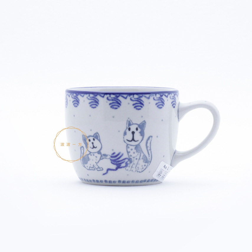 馬克杯-170ml-高6.5-玩毛線球的小貓