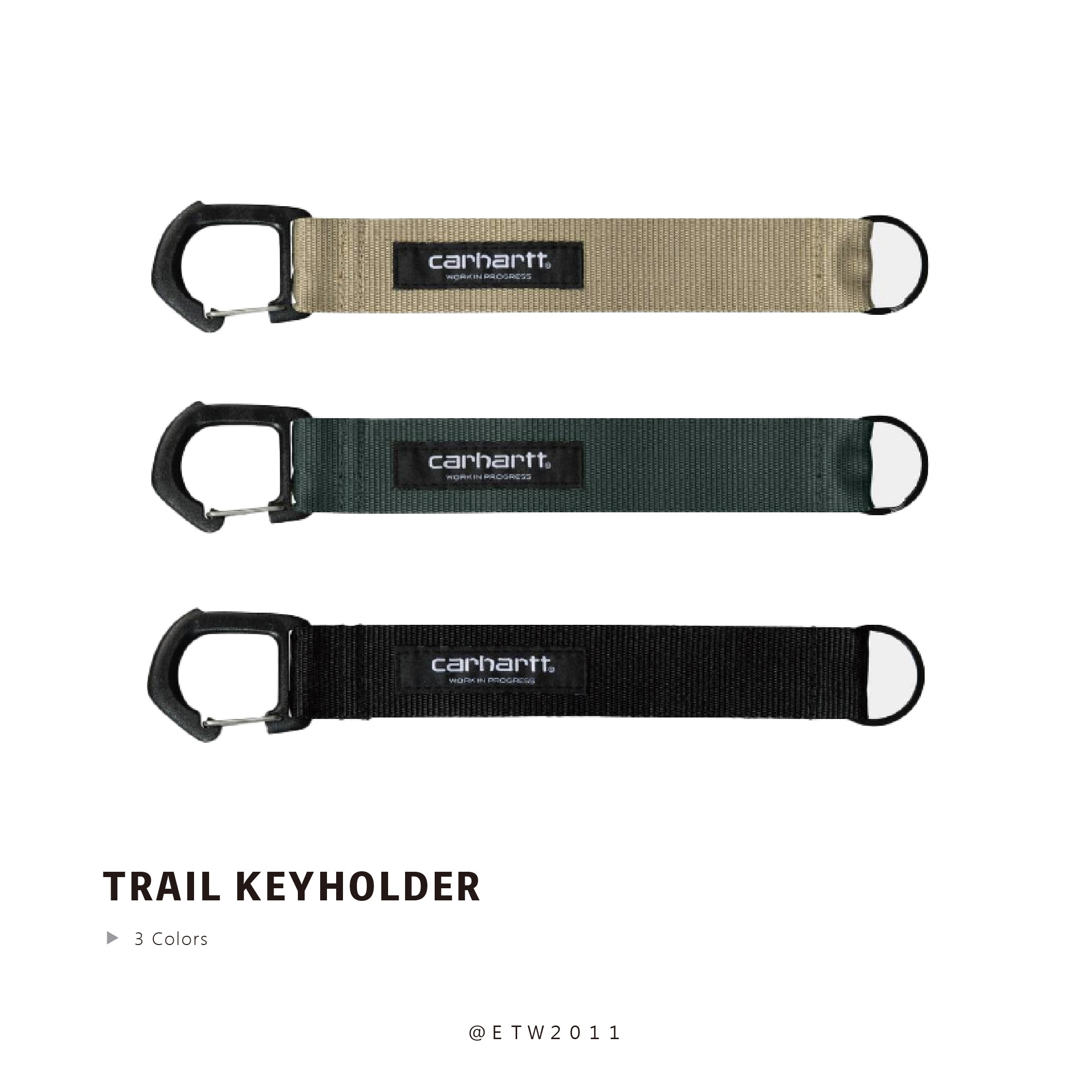 ☆ETW☆【EASY TO WEAR】歐版 CARHARTT WIP Trail Keyholder 歐版 鑰匙圈 現貨