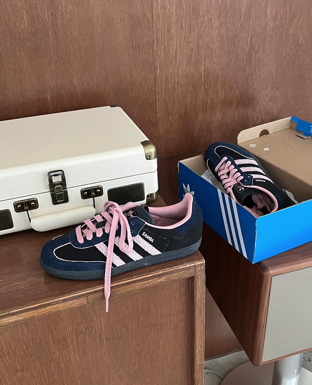 Adidas Originals Samba OG 午夜莓粉 粉色 黑藍 深藍 外縫線 德訓鞋 JI2679/預購