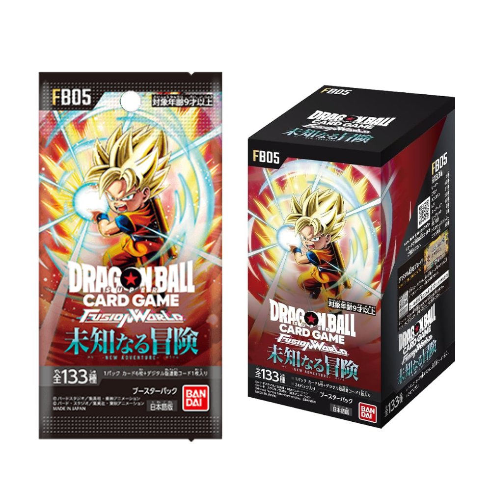 龍珠超卡牌遊戲 融合世界 擴充包 - FB05 未知的冒險(原盒)