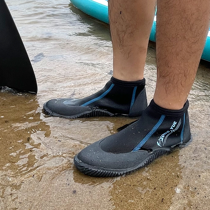 YONGYUE膠底防滑鞋/短筒