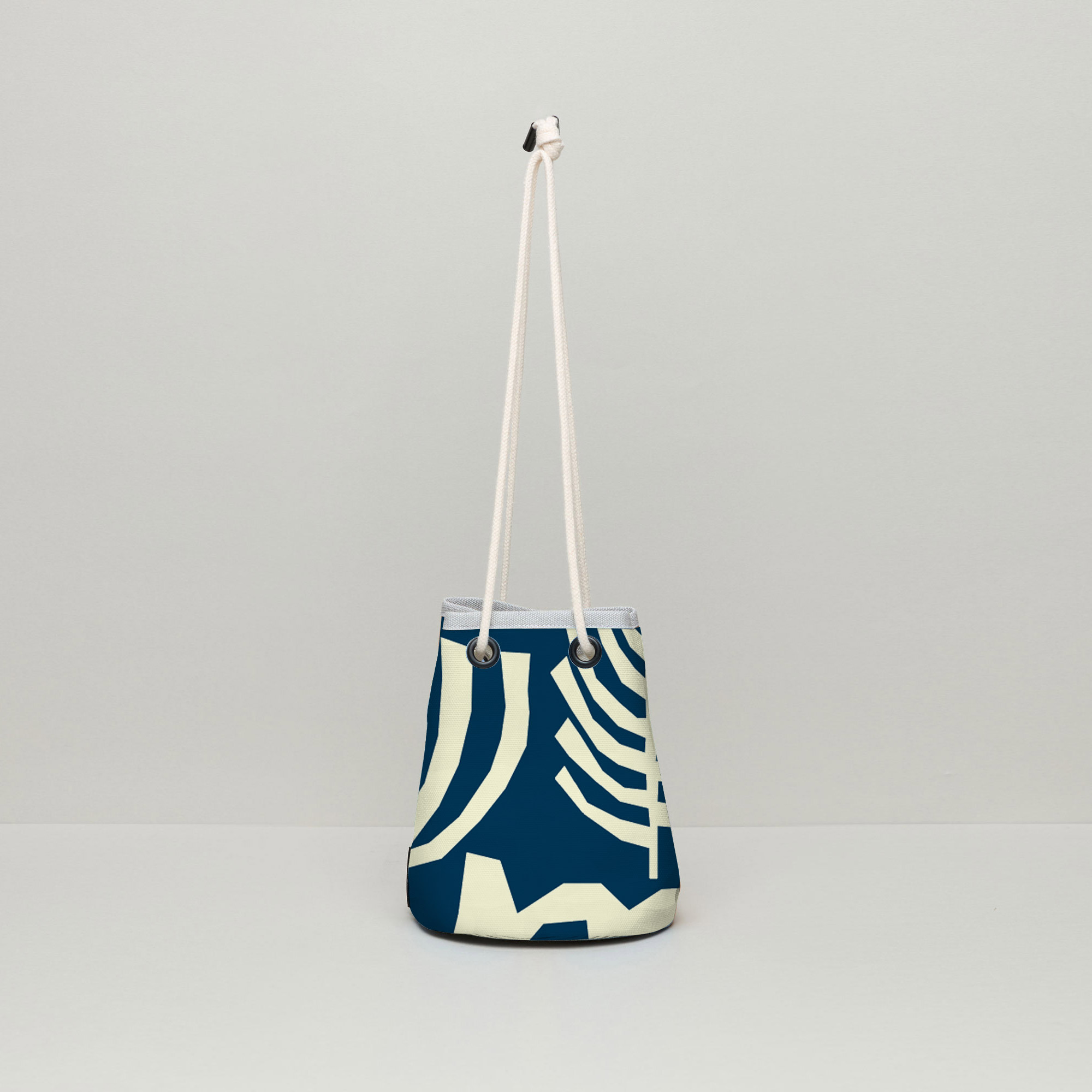 遛狗束口包 / 米克斯藏青