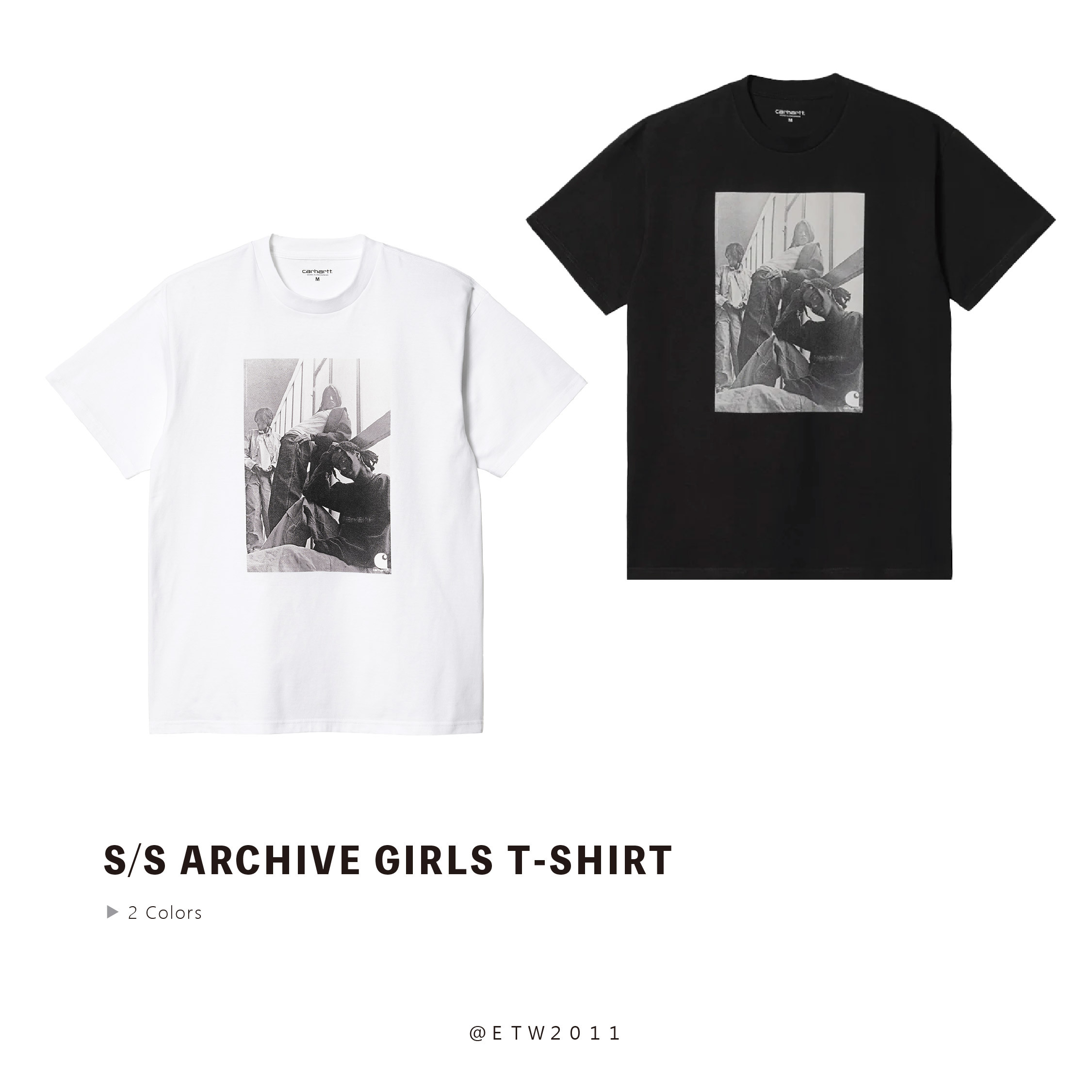 ☆ETW☆【EASY TO WEAR】CARHARTT WIP S/S Archive Girls T-Shirt 檔案 女孩 短T 歐版