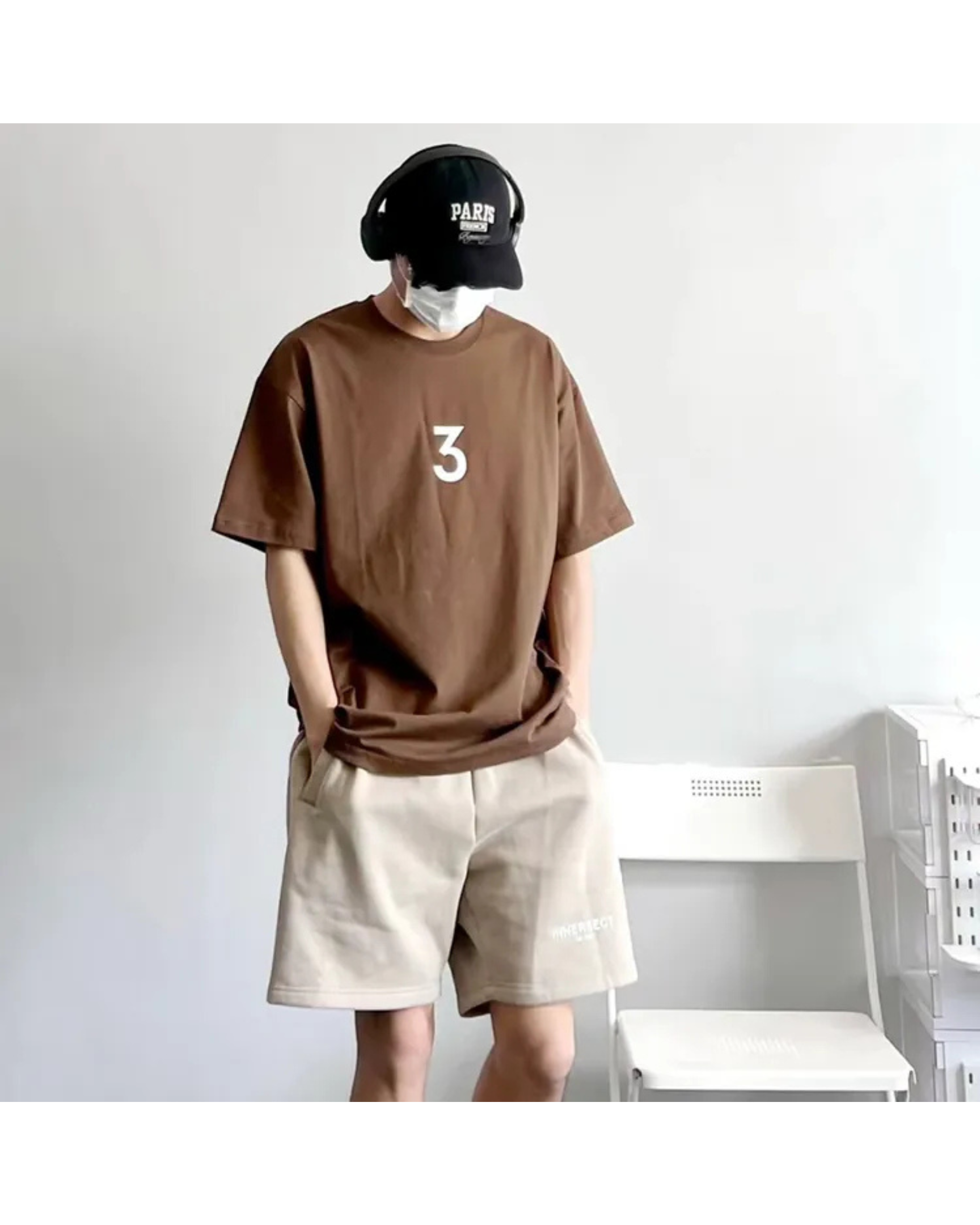 陳冠希 Clot INNERSECT X JERRY LORENZO 三生萬物 ESSENTIAL FOG 重磅短褲 純棉短褲 男女同款 棉褲 INN23SSBSP14