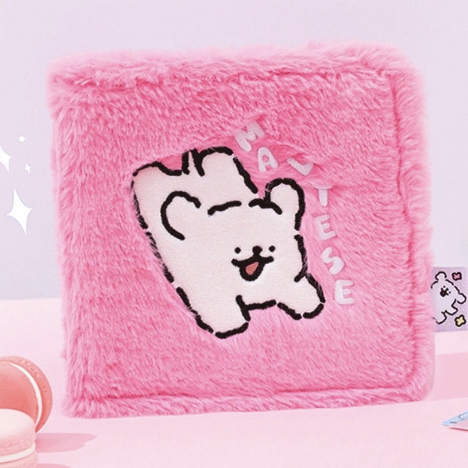 代購 MALTESE 線條小狗 收納冊 專輯小卡 卡冊 偶像 活頁 三寸內頁