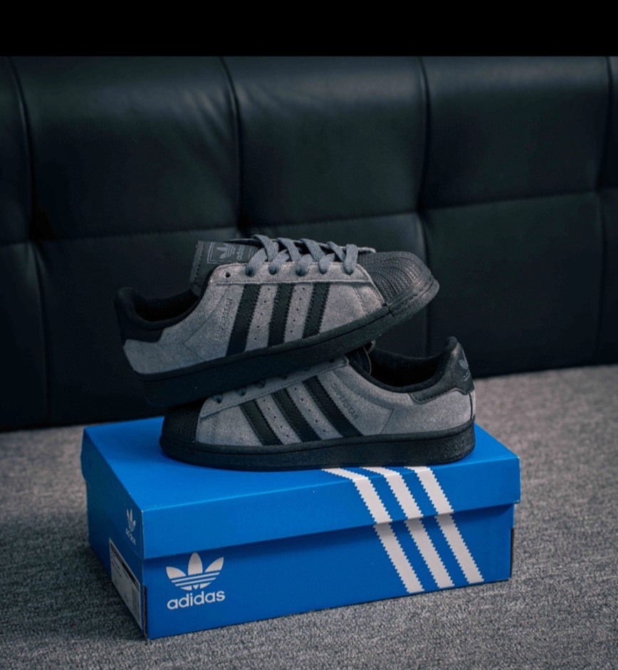 adidas Superstar 2 灰黑經典板鞋
