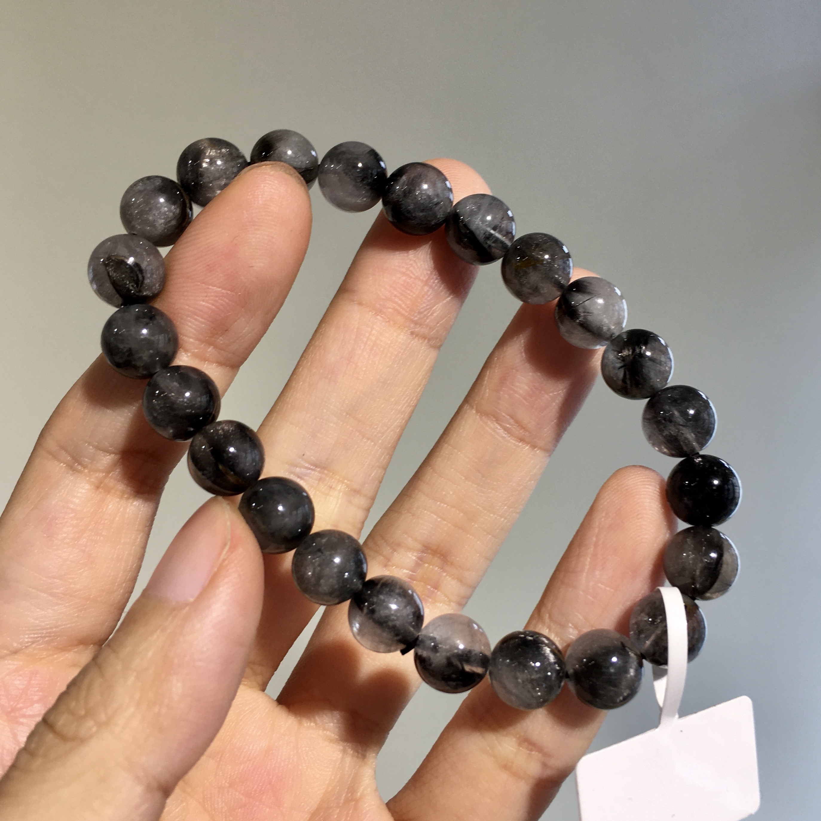 黑銀鈦手串 48196 8.5mm