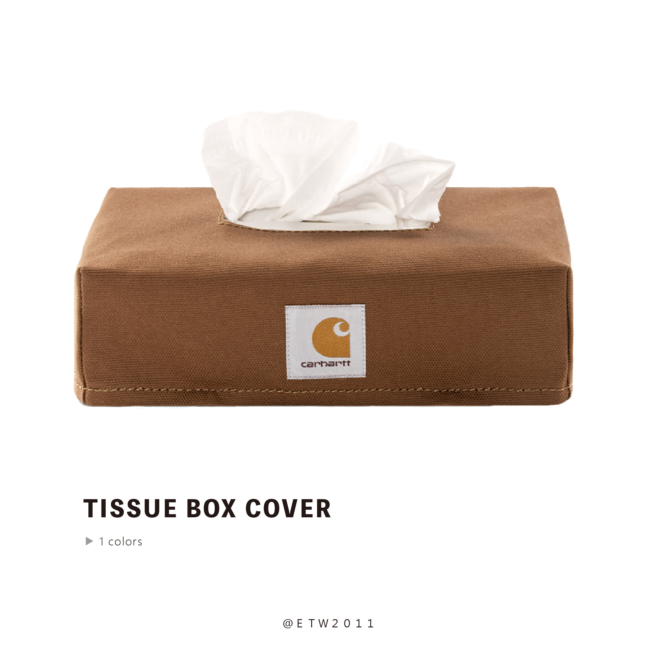 ☆ETW☆【EASY TO WEAR】CARHARTT WIP Tissue Box Cover 面紙盒 居家 生活 卡哈