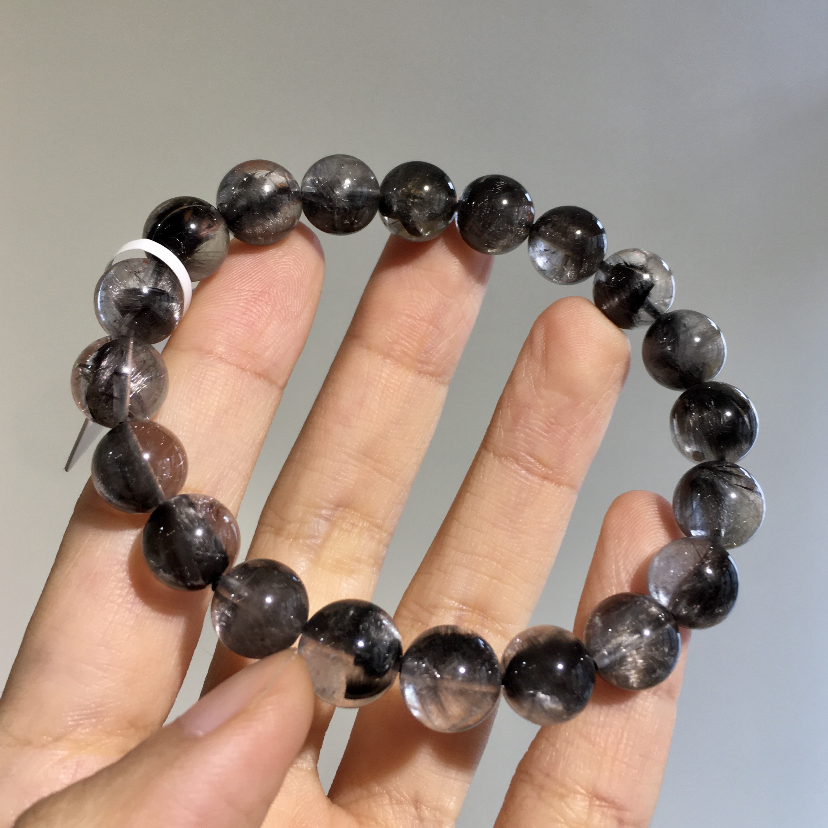 黑銀鈦手串 48223 10mm