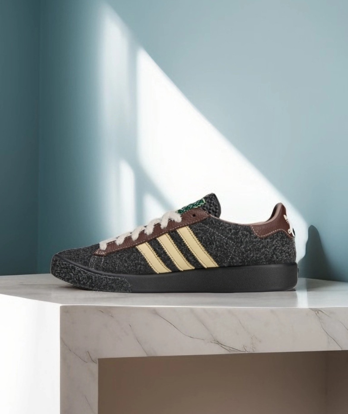 Brain Dead x adidas Originals Forest Hills 核心黑