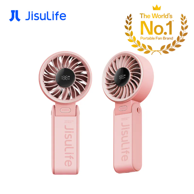 JisuLife - Handheld Fan Life7 摺疊座枱手提三用風扇 香港行貨