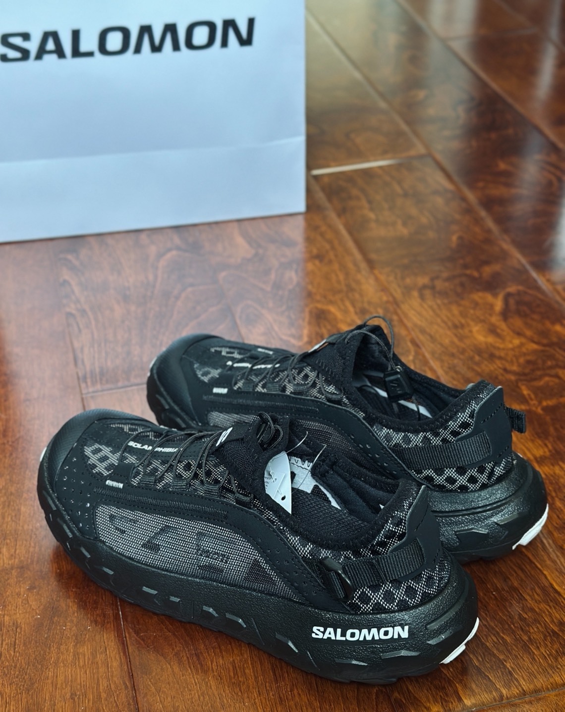 Salomon SOLAMPHIBIAN 黑色水陸鞋